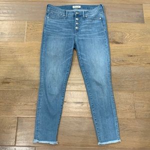 Madewell high-rise skinny crop